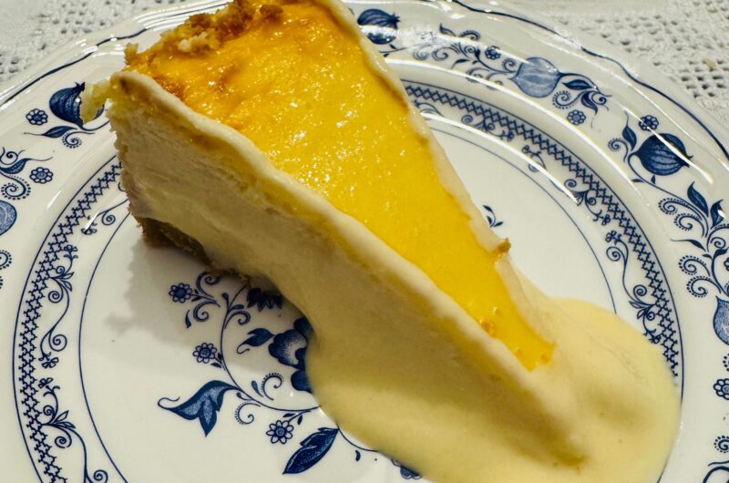 Tarta de queso cremosa