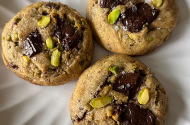 Cookies de Pistacho y Chocolate