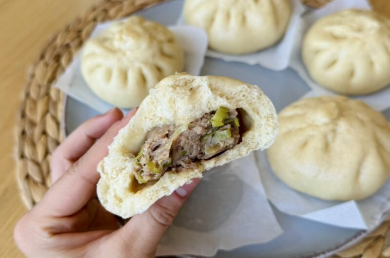 Baozi o panecillos Bao al vapor